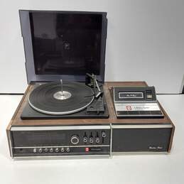 Olympic 8 Track/AM-FM Radio/ Record Player Stereo Model T8300