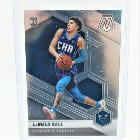 2020-21 LaMelo Ball Panini Mosaic Rookie Charlotte Hornets image number 1