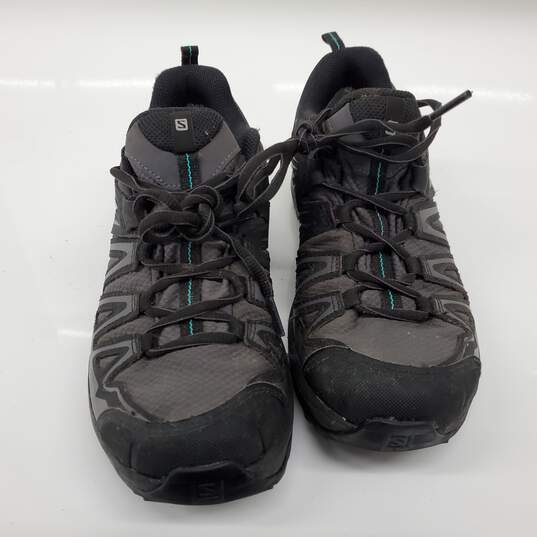 Salomon Women's Black X-Crest GTX Waterproof Hiking Shoes Size 8 image number 2