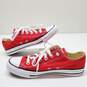 Converse Chuck Taylor Ox All Star Red/White Sneakers 7.5M/9.5W image number 1