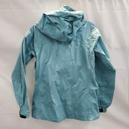 Marmot Blue Nylon Hooded Zip Up Jacket Women's Size XS alternative image