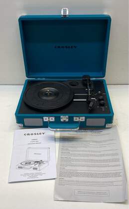Crosley Cruiser Plus Portable Turntable-UNTESTED, NO POWER CABLE, SOLD AS IS alternative image
