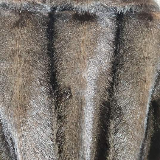 H&M Women's Faux Fur Coat SZ XS image number 6