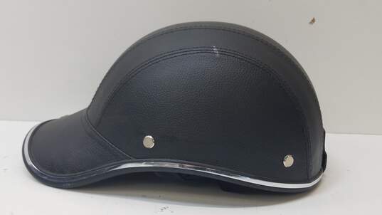 Polo Black Leather Skull Helmet image number 2