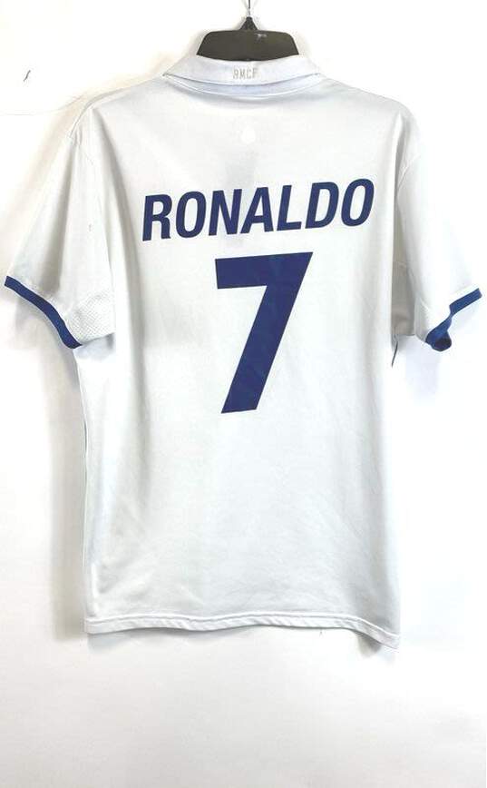 Fly Emirates Real Madrid Ronaldo #7 White Jersey - Size Large image number 2