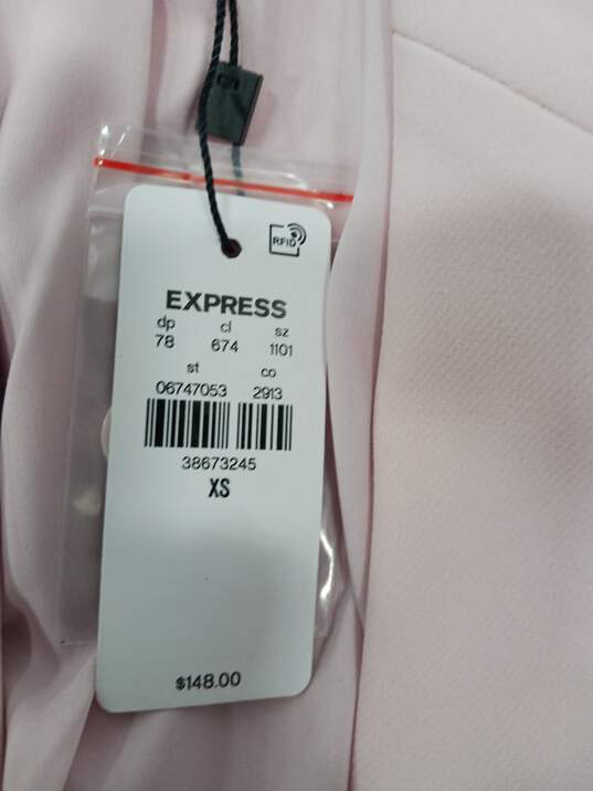 Women's Express Single Button Blazer Sz XS NWT image number 5