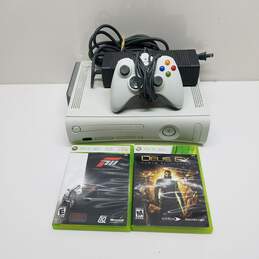 Microsoft Xbox 360 Fat 20GB Console Bundle Controller & Games