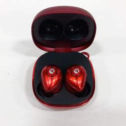 Raycon Red Wireless Earbuds In Case