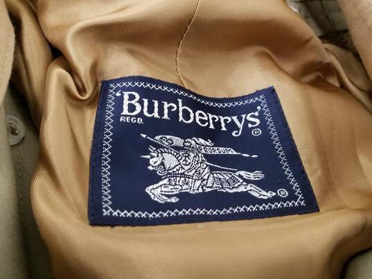 Vintage Burberrys' Neutrals Trench Coat with Removable Liner, Collar Men's Size 40R image number 6