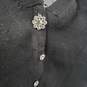 Women's Unbranded Black Cardigan with Floral Mesh Back Size M image number 2