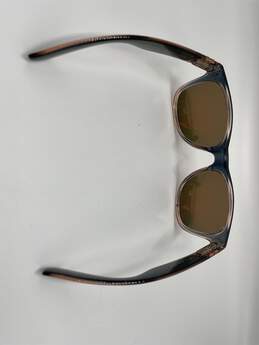 Blenders Mens Black Polarized Rectangular Sunglasses BIR5ZRY3K-A alternative image