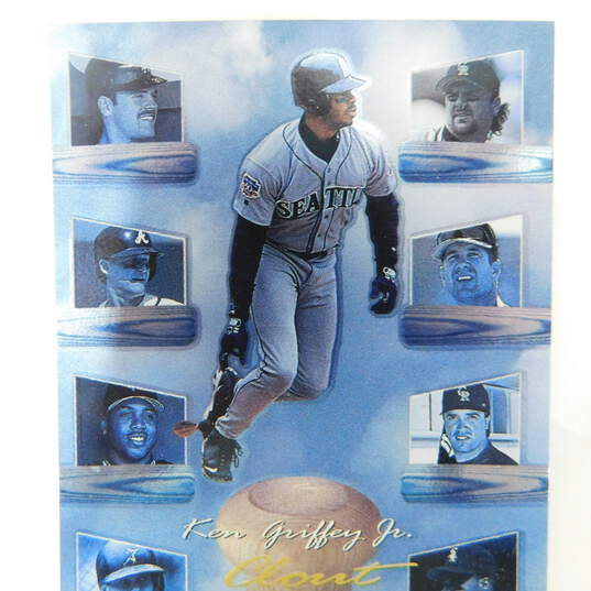1998 Ken Griffey Jr Topps Clout Nine Seattle Mariners image number 2