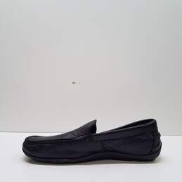 Tommy Bahama Leather Slip On Flats Black Men's Size 8.5 alternative image