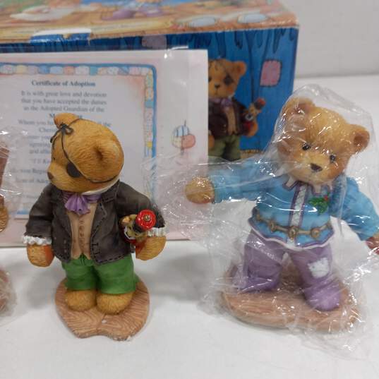 4pc. Enesco Cherished Teddies Nutcrackers Suite Collectors' Figurine Set in Box image number 3