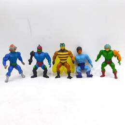 Vintage 1980s He-Man Masters Of The Universe Action Figures Mattel Lot of 5