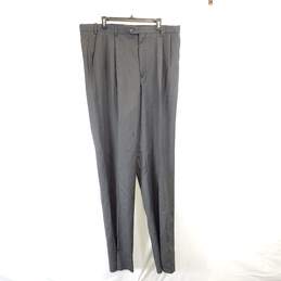 Berle Men Dark Gray Dress Pants NWT sz 40
