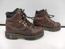Dr. Martens Women's Brown Leather Boots Size 7 alternative image