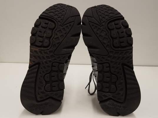 Adidas Nite Jogger 3M Core Black Men's Athletic Shoes Size 10 image number 9