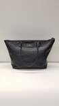 Kate Spade Penn Place Margareta Embossed Black Leather Shopper Tote Bag image number 1