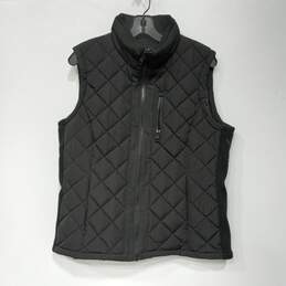Andrew Marc Black Puffer Vest Women's Size L