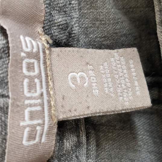 Buy the Chico's Women Grey Jeans 3