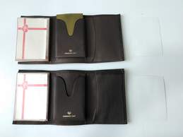 Pair of Brown Leather Wallets alternative image