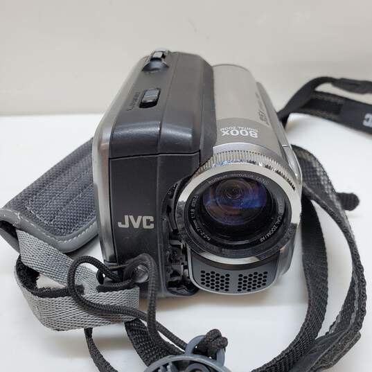 JVC Digital Video Camera GR-D850U 35X Zoom Camcorder w/ Battery image number 3