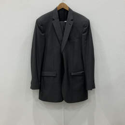 Mens Gray Long Sleeve Blazer And Pants Two Piece Suit Set Size 44L 38L alternative image