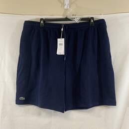 Men's Navy Lacoste Shorts, Sz. 4XL