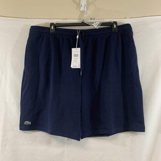 Men's Navy Lacoste Shorts, Sz. 4XL image number 1