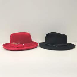 Men Fedora Hats Bundle Lot of 2 Small