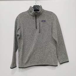 Patagonia 1/4 Zip Pullover Sweater Youth's Size L (14)