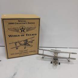 Ertl Wings of Texaco 1936 "The Duck" Keystone-Loening Commuter Coin Bank IOB