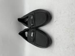 Mens Merve 34F9189 Black Leather Slip On Loafer Shoes Size 11 0465391-D