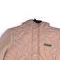 Columbia Womens Sweet View Pink Fleece Hooded Long Sleeve Pullover Jacket Size M image number 3