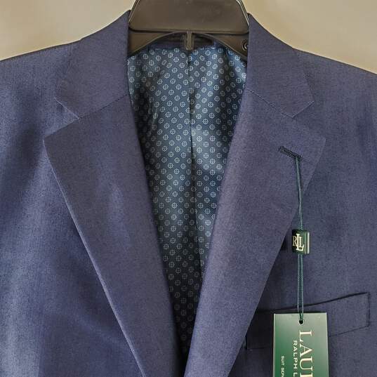 Ralph Lauren Men's Blue Suit Jacket SZ 40R NWT image number 5