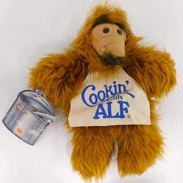 NS41-00HCB6Vintage Cookin' With Alf Burger King Hand Puppet