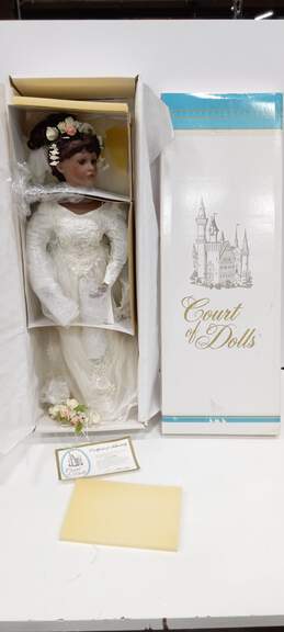 Court of Dolls Andrea Porcelain Doll w/Box Number 1296/2000