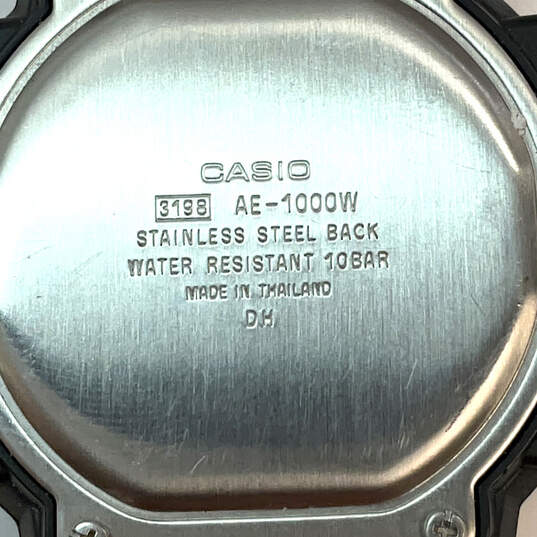 Designer Casio AE-1000 Stainless Steel Water Resistant Digital Wristwatch image number 5