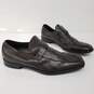 Gucci Brown Leather Slip On Loafers Men's Size 11.5 image number 2