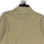 NWT Mens Tan Long Sleeve Spread Collar Polo Shirt Size Large image number 4