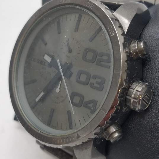 Diesel Oversize Only The Brave Stainless Steel Watch image number 3