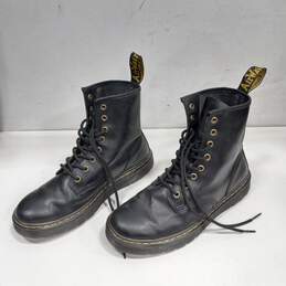 Dr. Martens Unisex Black Leather Sneaker Boots Size 7 alternative image