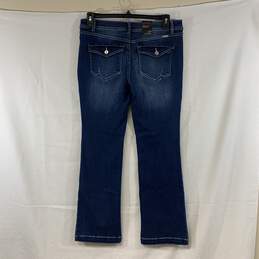 Women's Dark Wash INC Denim Bootcut Jeans, Sz. 12P alternative image