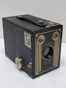 2x Vintage Box Cameras Ansco Shur Shot & Brownie Target Six-20 alternative image