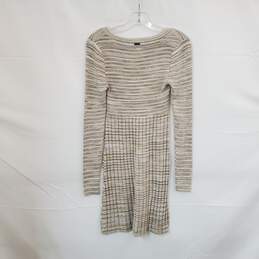 PrAna Beige Knit Long Sleeve Midi Dress WM Size S alternative image