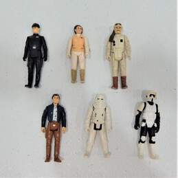 Vintage 1980s Star Wars Action Figures LFL Lot of 6