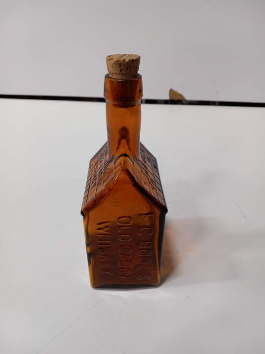 Wheaton Reproduction of EC Booz’s Old Cabin Whiskey Bottle image number 2