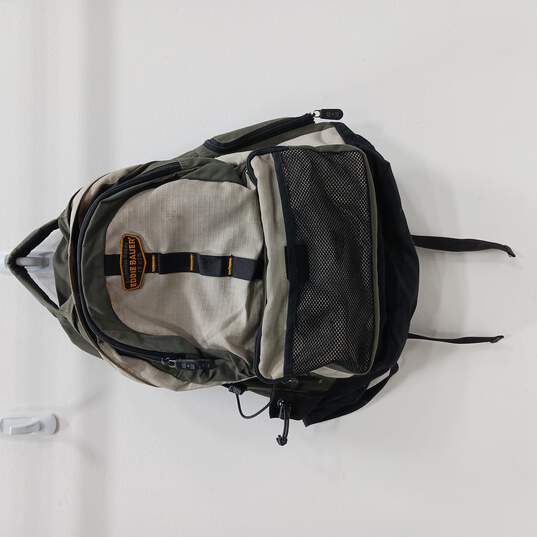 Beige School Backpack image number 1