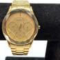 Designer Skagen 344LGXG Gold-Tone Chronograph Round Dial Analog Wristwatch image number 1